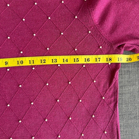 Elle | Pearl Detail Sweater - Picture 8 of 10